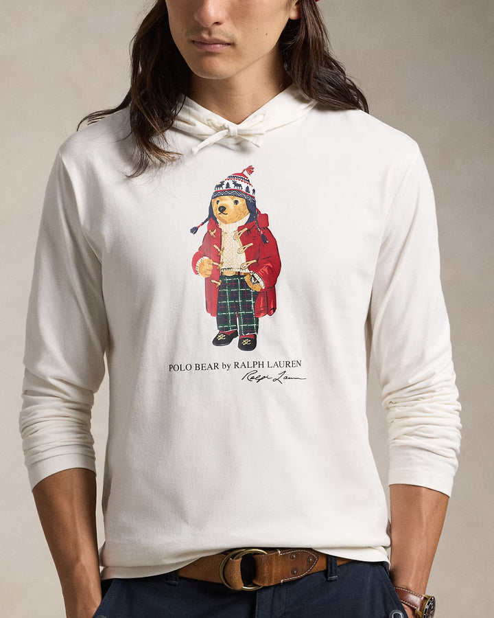 Ralph Lauren Polo Bear Jersey Hooded T-Shirt