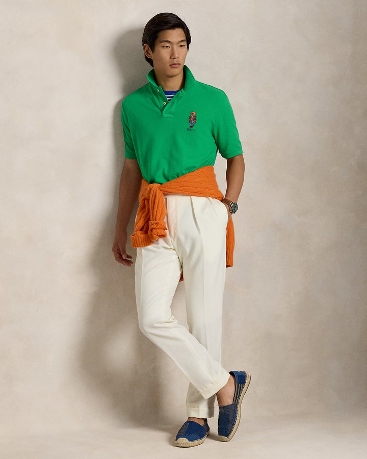 Ralph Lauren Classic Fit Polo Bear Mesh Polo Shirt