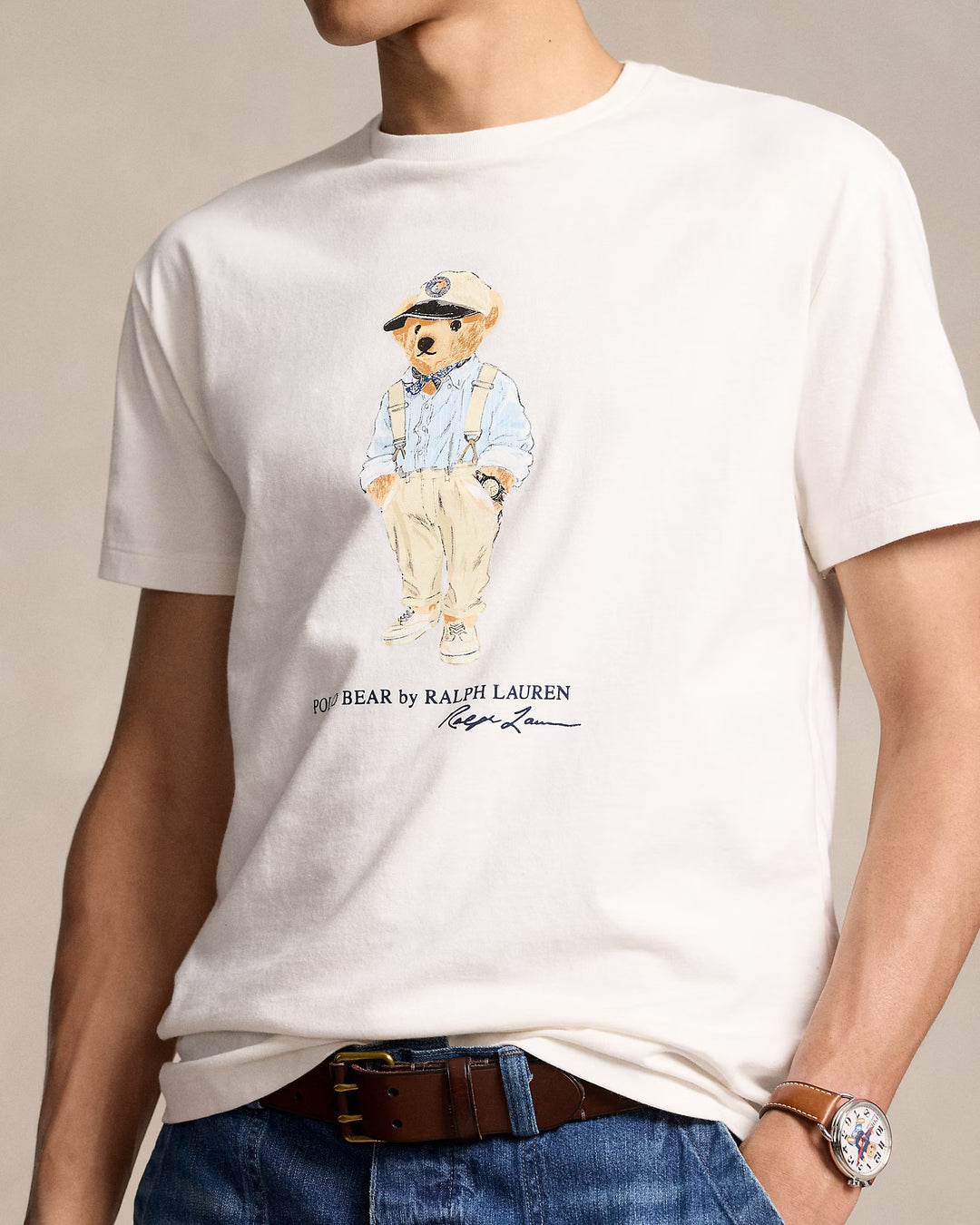 Ralph Lauren Classic Fit Polo Bear Jersey T-Shirt