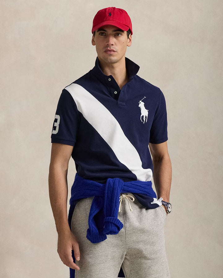 Ralph Lauren Classic Fit Big Pony Mesh Polo Shirt
