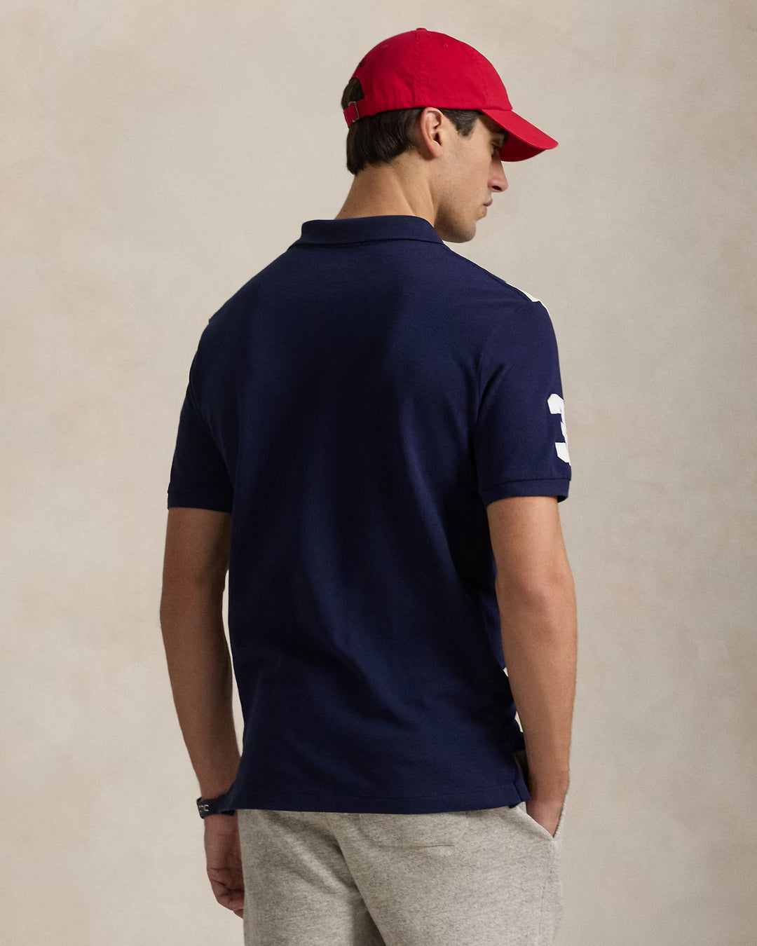 Ralph Lauren Classic Fit Big Pony Mesh Polo Shirt