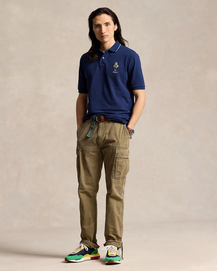 Ralph Lauren Classic Fit Polo Bear Mesh Polo Shirt