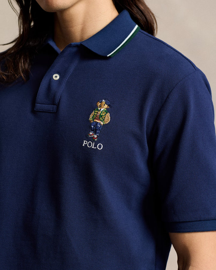 Ralph Lauren Classic Fit Polo Bear Mesh Polo Shirt