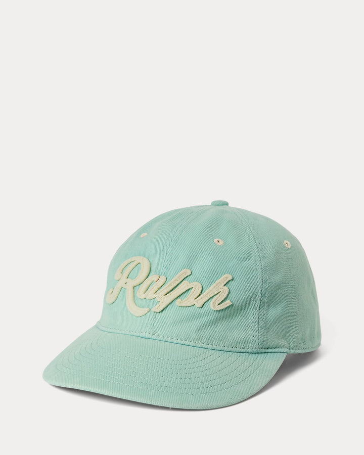 Ralph Lauren Appliquéd Twill Ball Cap