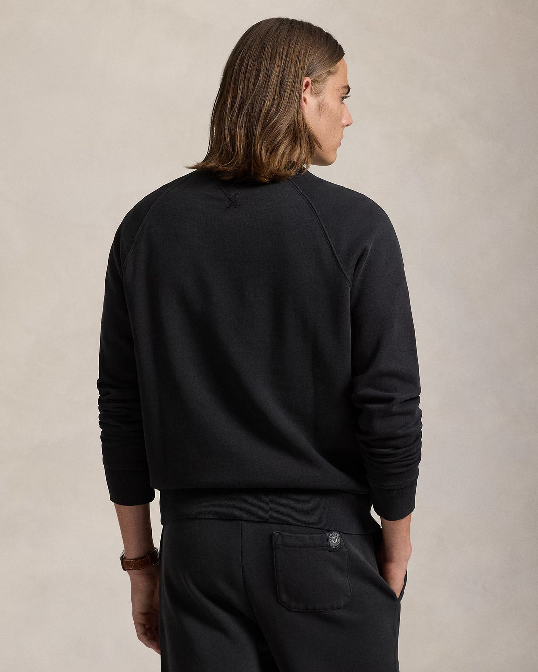 Ralph Lauren Garment-Dyed Fleece Sweatshirt