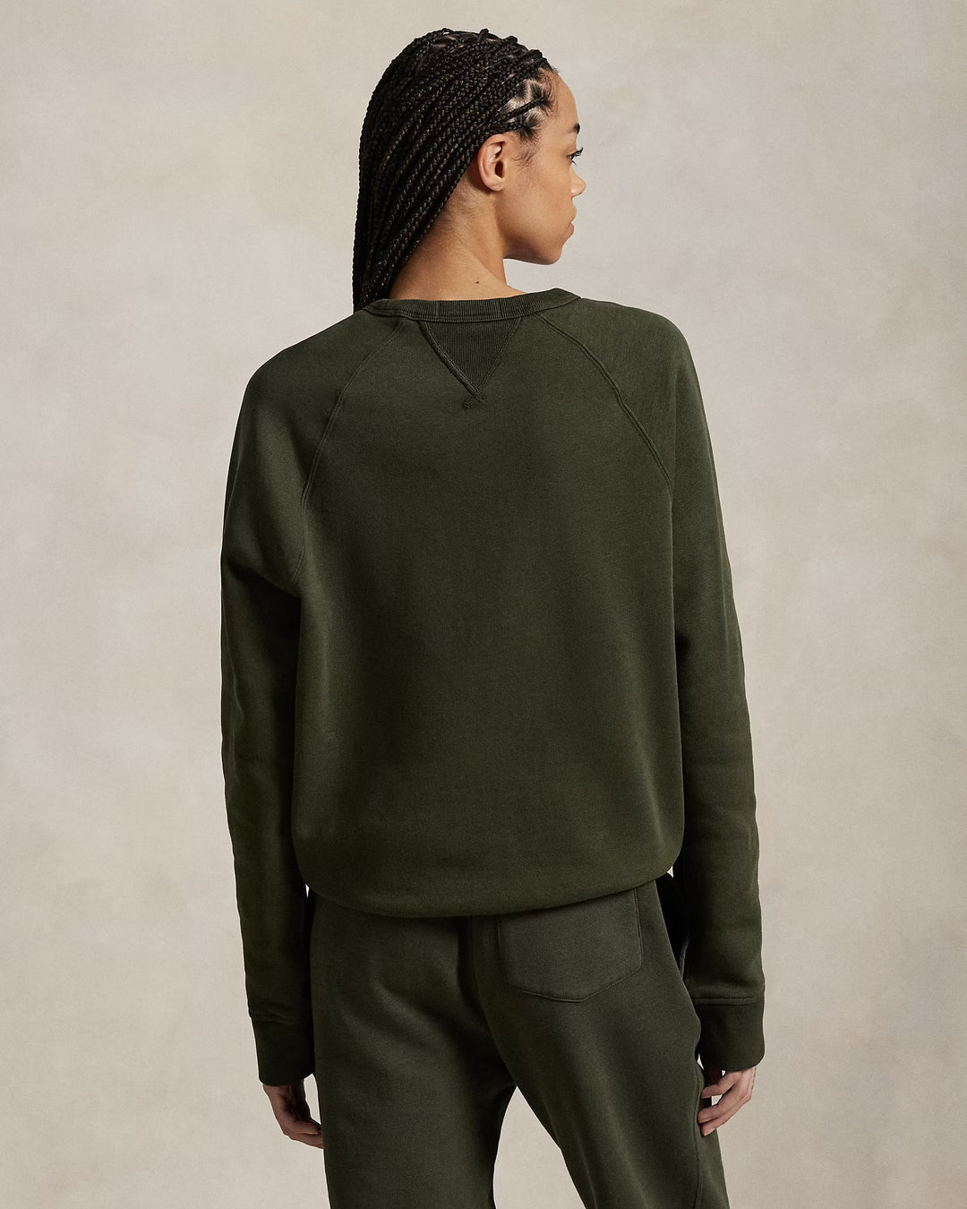 Ralph Lauren Garment-Dyed Fleece Sweatshirt
