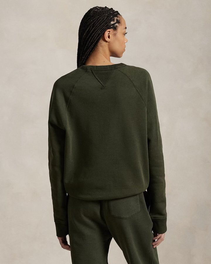 Ralph Lauren Garment-Dyed Fleece Sweatshirt