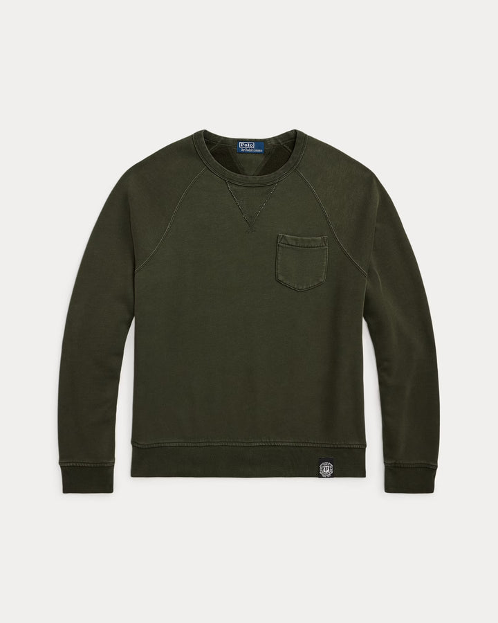 Ralph Lauren Garment-Dyed Fleece Sweatshirt