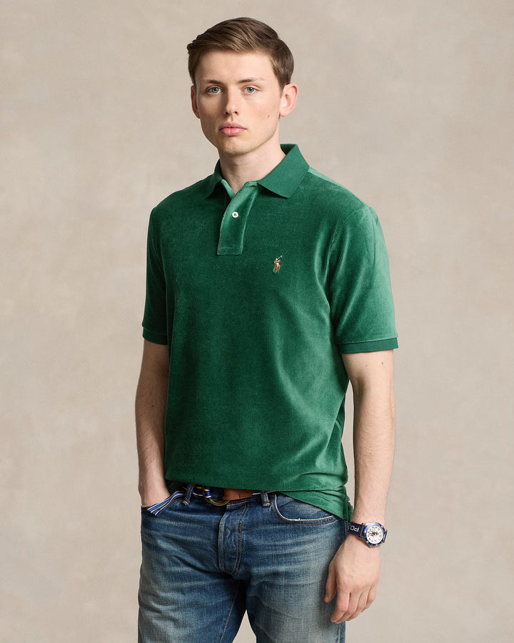 Ralph Lauren Classic Fit Knit Corduroy Polo Shirt