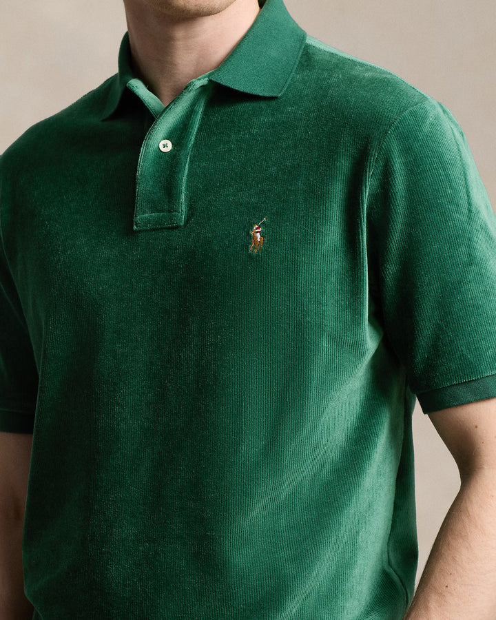 Ralph Lauren Classic Fit Knit Corduroy Polo Shirt