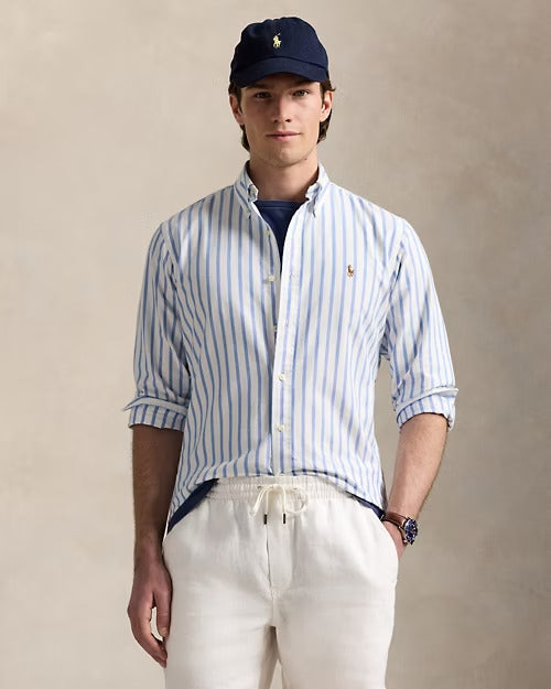 Ralph Lauren Classic Fit Striped Oxford Shirt
