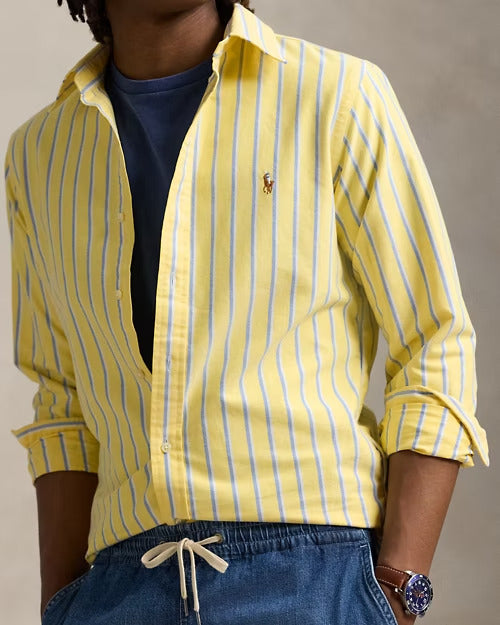 Ralph Lauren Classic Fit Striped Oxford Shirt