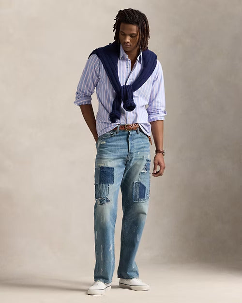 Ralph Lauren Classic Fit Striped Oxford Shirt