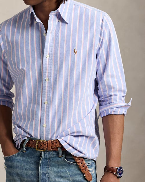 Ralph Lauren Classic Fit Striped Oxford Shirt