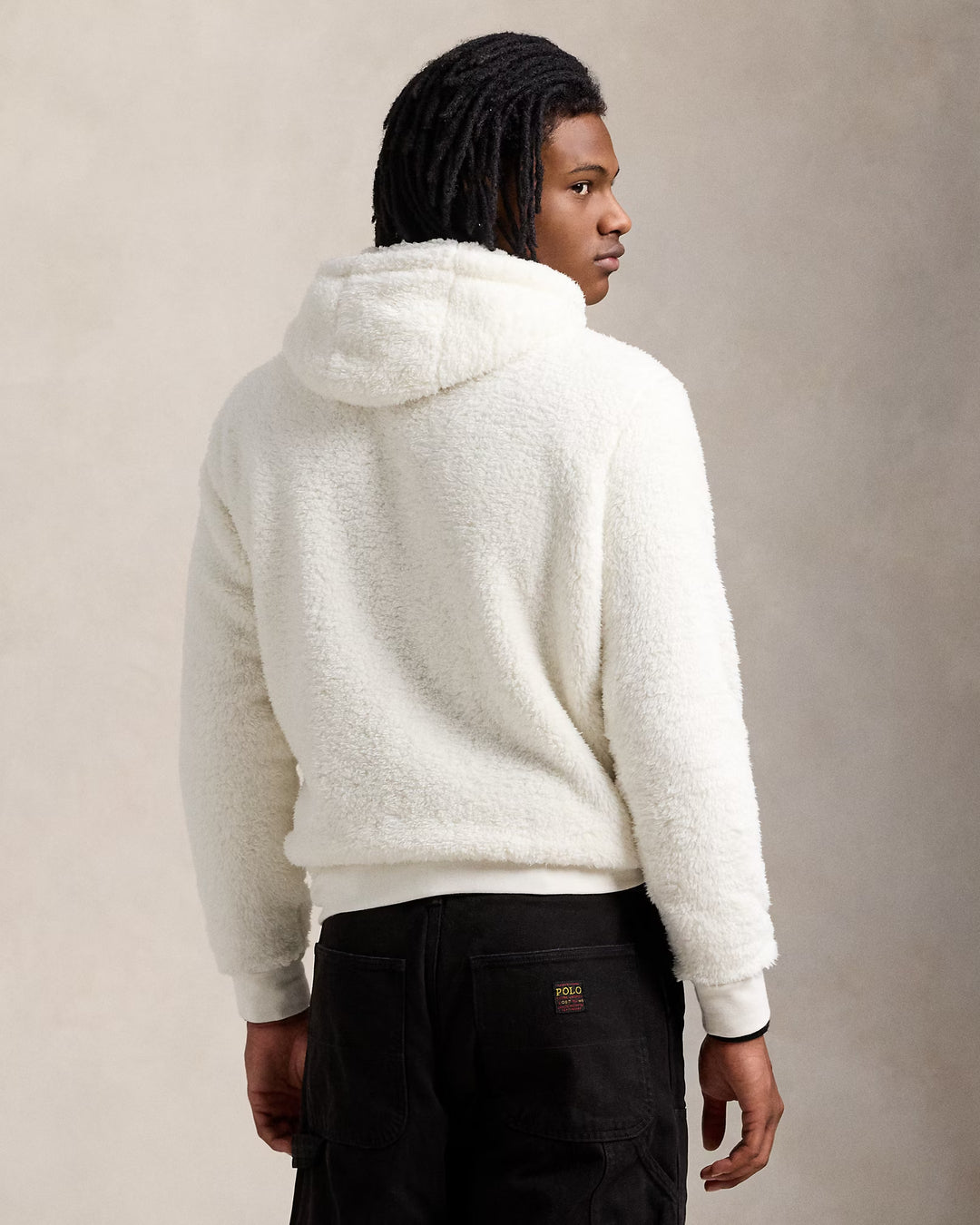 Ralph Lauren Polo Bear Pile Fleece Hoodie