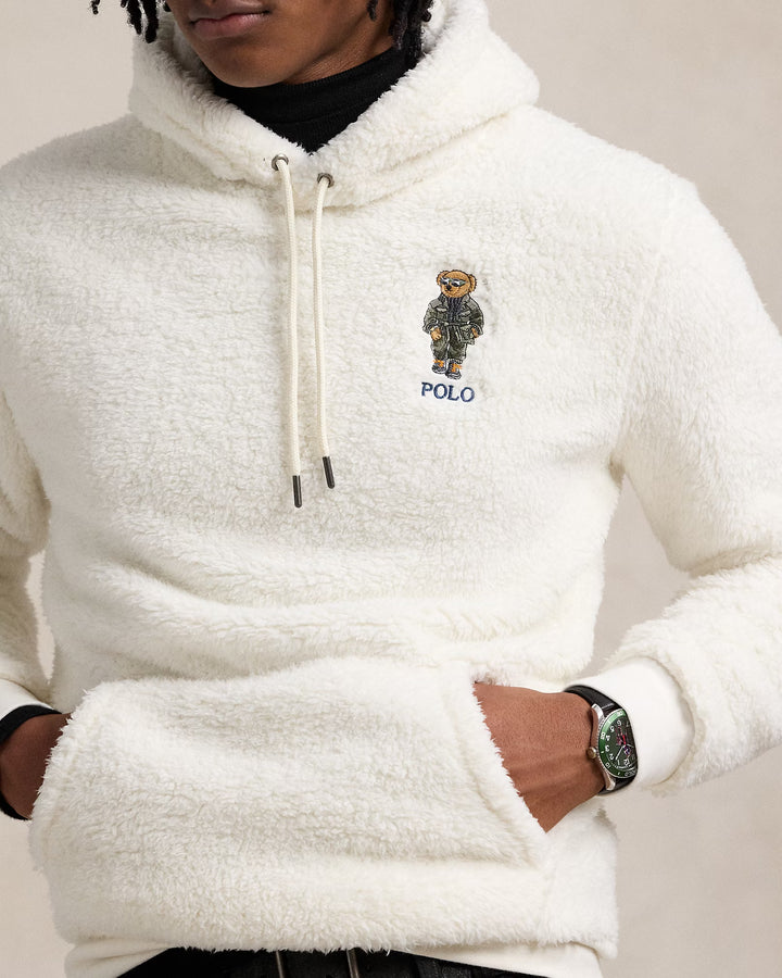 Ralph Lauren Polo Bear Pile Fleece Hoodie