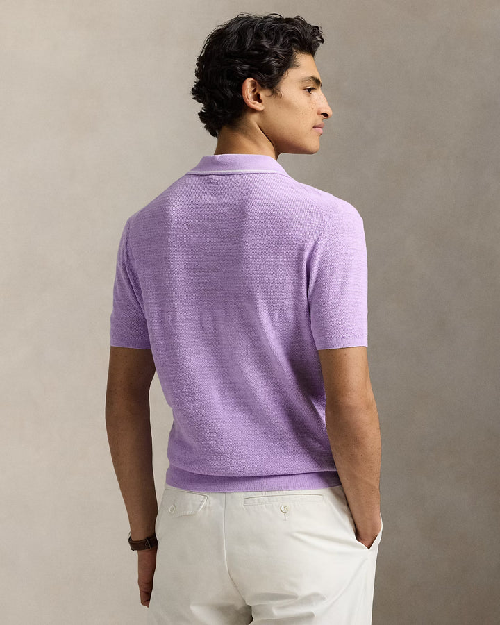 Ralph Lauren Textured Cotton-Linen Sweater