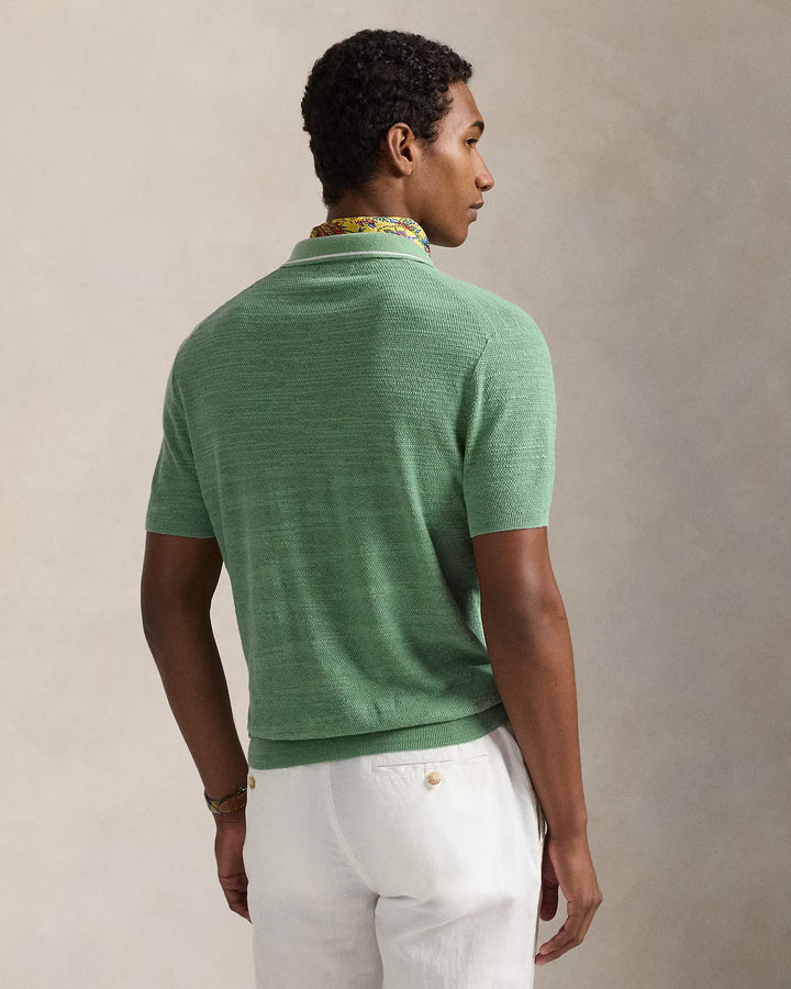 Ralph Lauren Textured Cotton-Linen Sweater