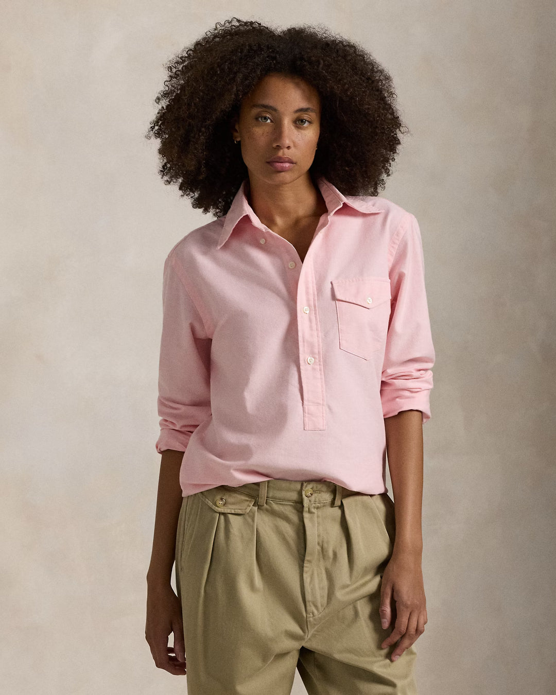 Ralph Lauren Classic Fit Oxford Popover Shirt