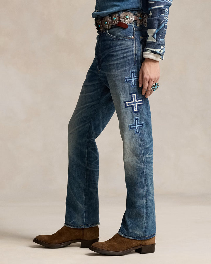 Ralph Lauren PRL x Naiomi Glasses Embroidered Jean