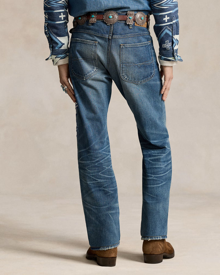 Ralph Lauren PRL x Naiomi Glasses Embroidered Jean