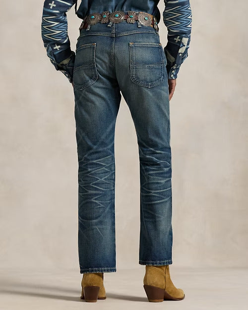 Ralph Lauren PRL x Naiomi Glasses Embroidered Jean