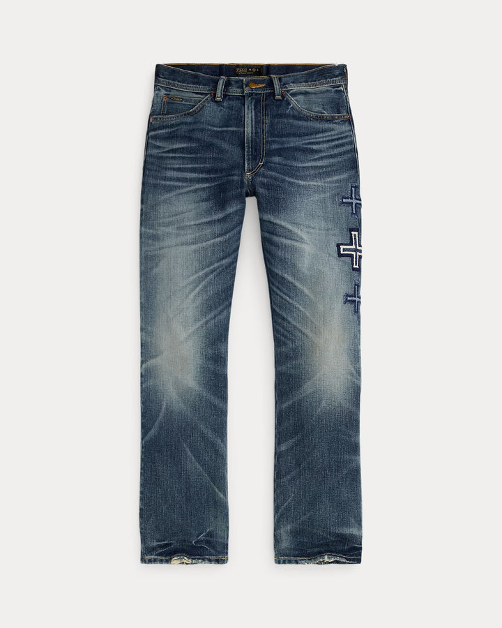 Ralph Lauren PRL x Naiomi Glasses Embroidered Jean