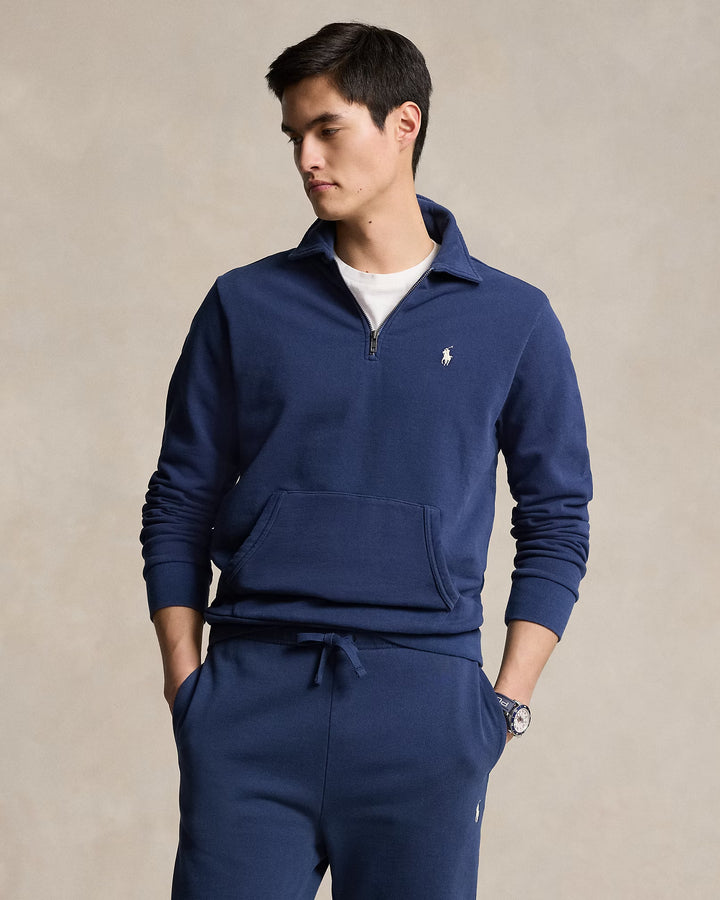 Ralph Lauren Loopback Fleece Quarter-Zip Sweatshirt