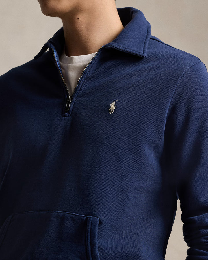 Ralph Lauren Loopback Fleece Quarter-Zip Sweatshirt