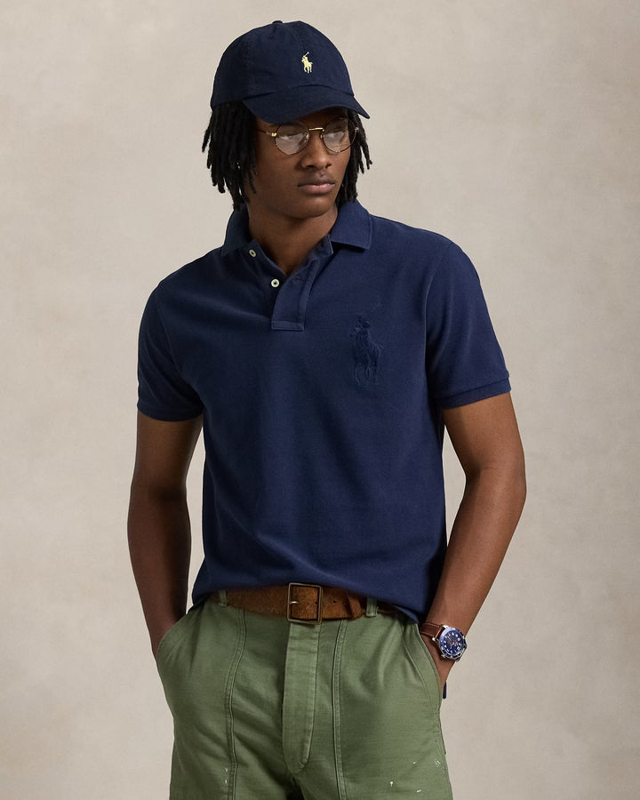 Ralph Lauren Classic Fit Big Pony Mesh Polo Shirt
