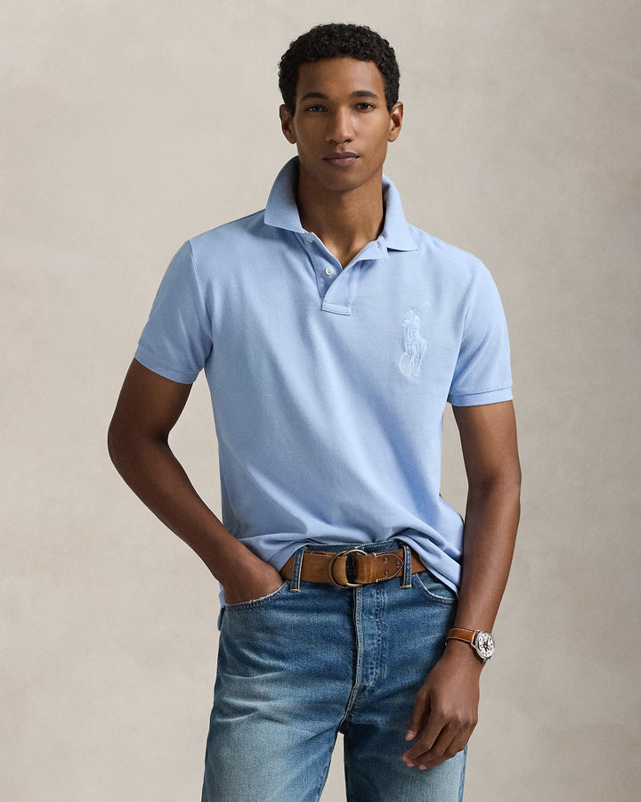 Ralph Lauren Classic Fit Big Pony Mesh Polo Shirt