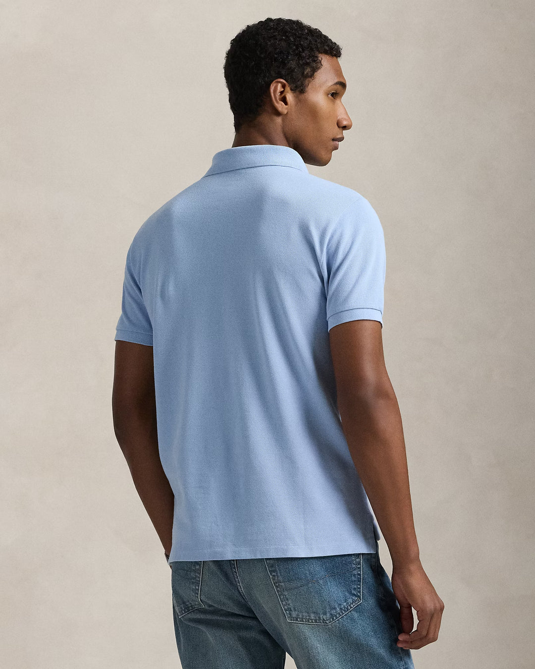 Ralph Lauren Classic Fit Big Pony Mesh Polo Shirt