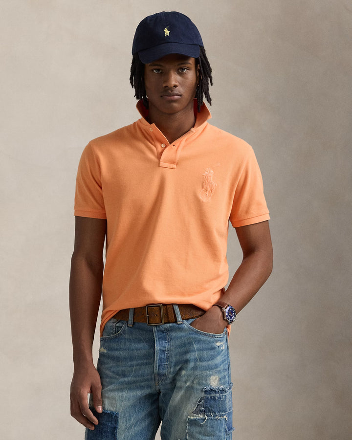 Ralph Lauren Classic Fit Big Pony Mesh Polo Shirt