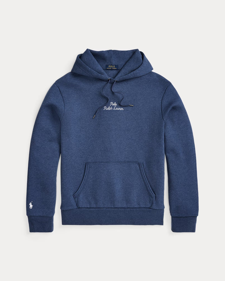 Ralph Lauren Logo Double-Knit Hoodie