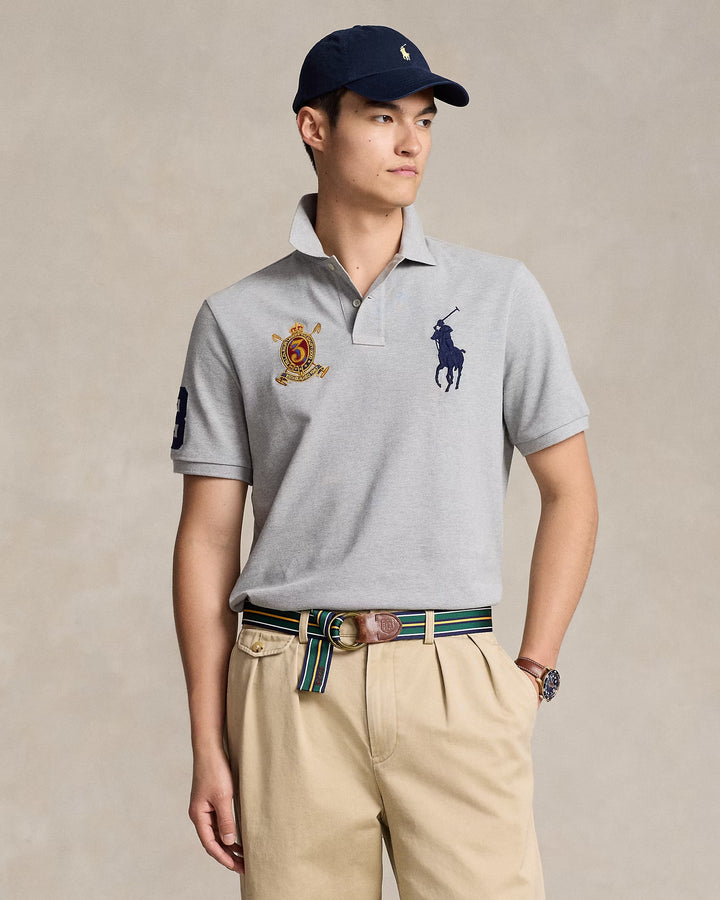 Ralph Lauren Classic Fit Big Pony Mesh Polo Shirt