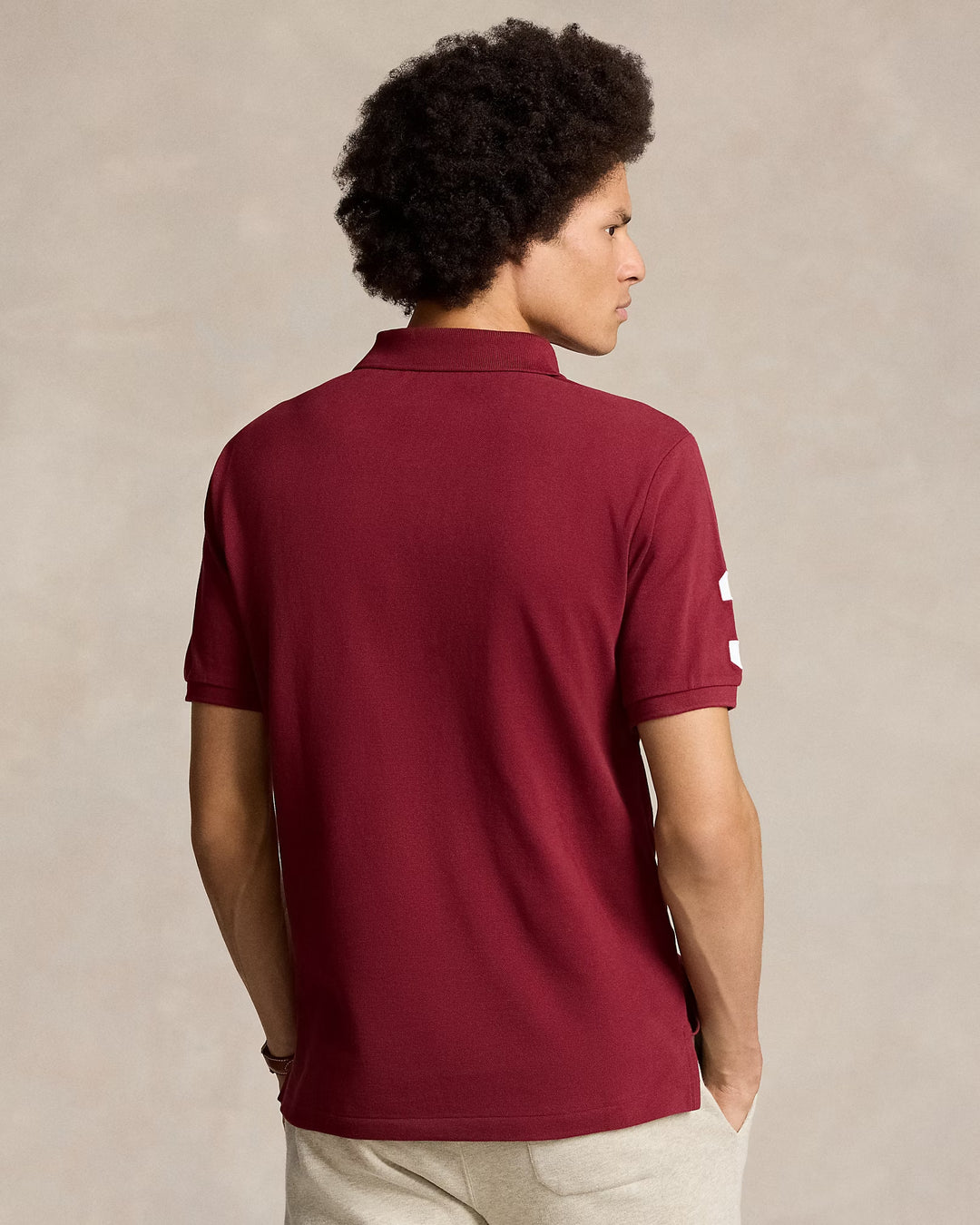 Ralph Lauren Classic Fit Big Pony Mesh Polo Shirt