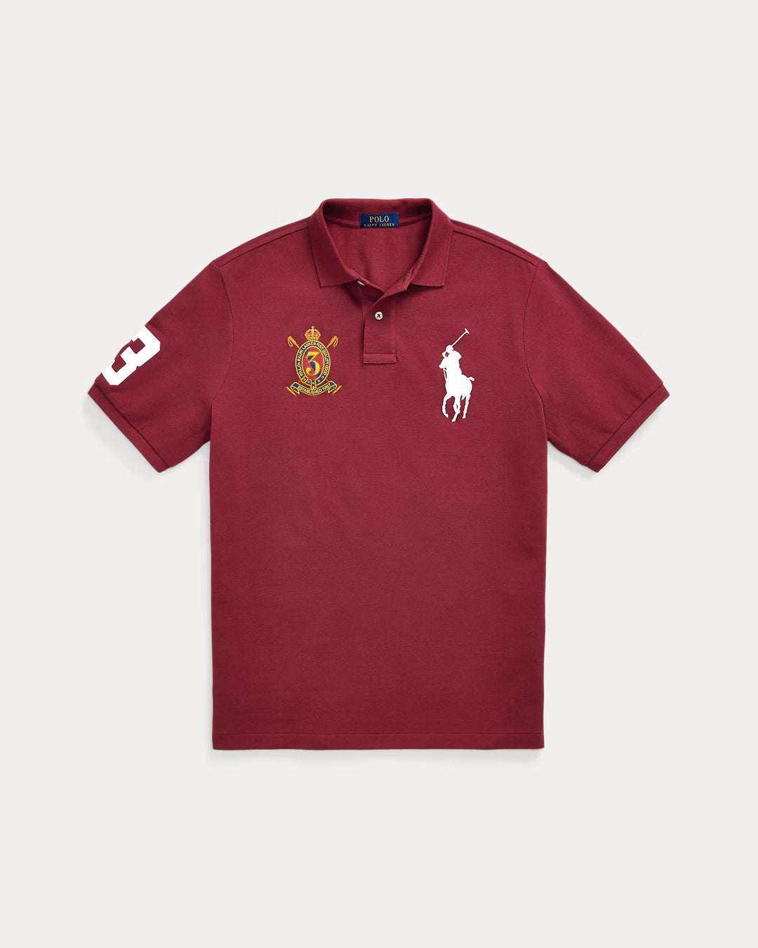 Ralph Lauren Classic Fit Big Pony Mesh Polo Shirt