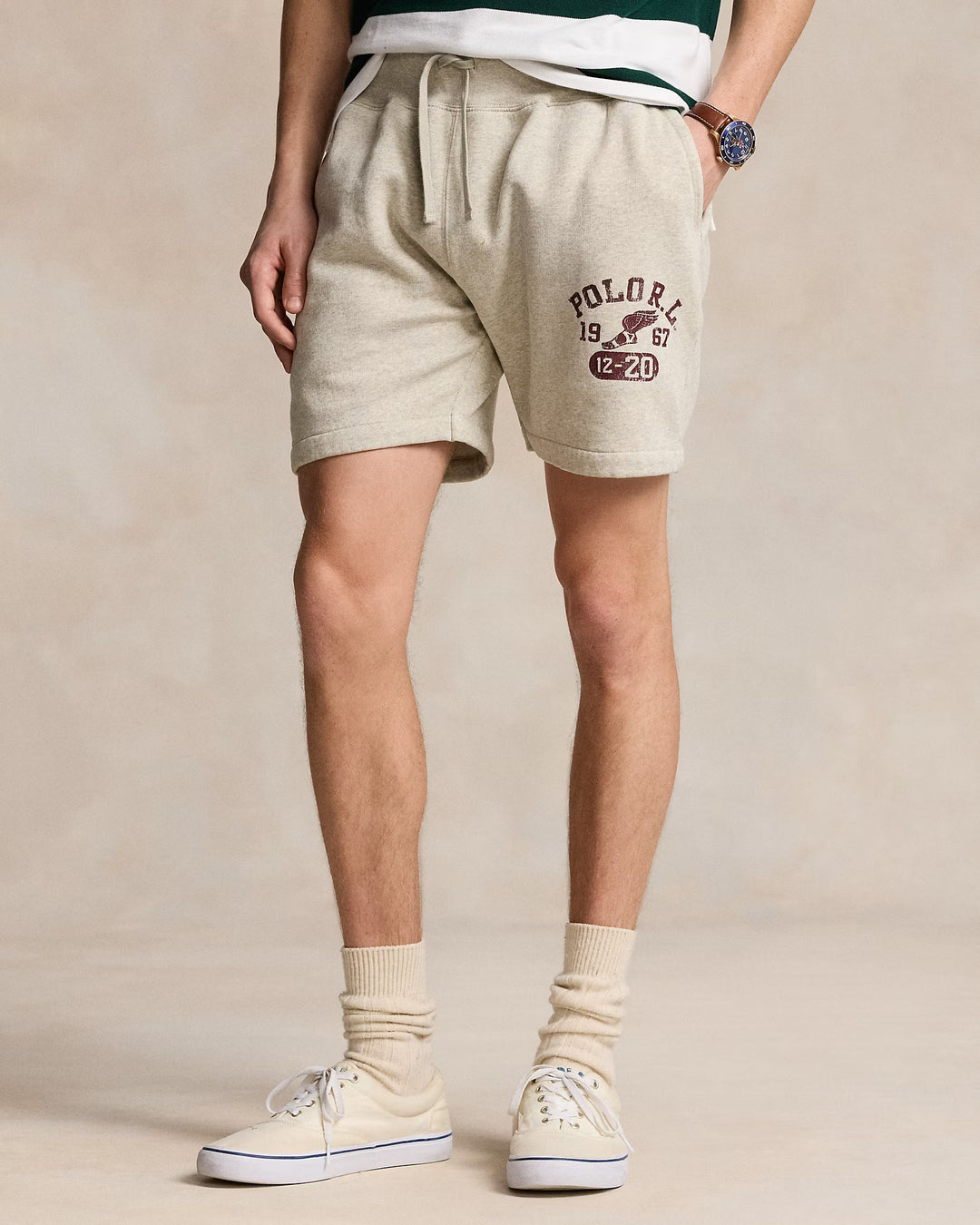 Ralph Lauren 6-Inch Logo Fleece Short