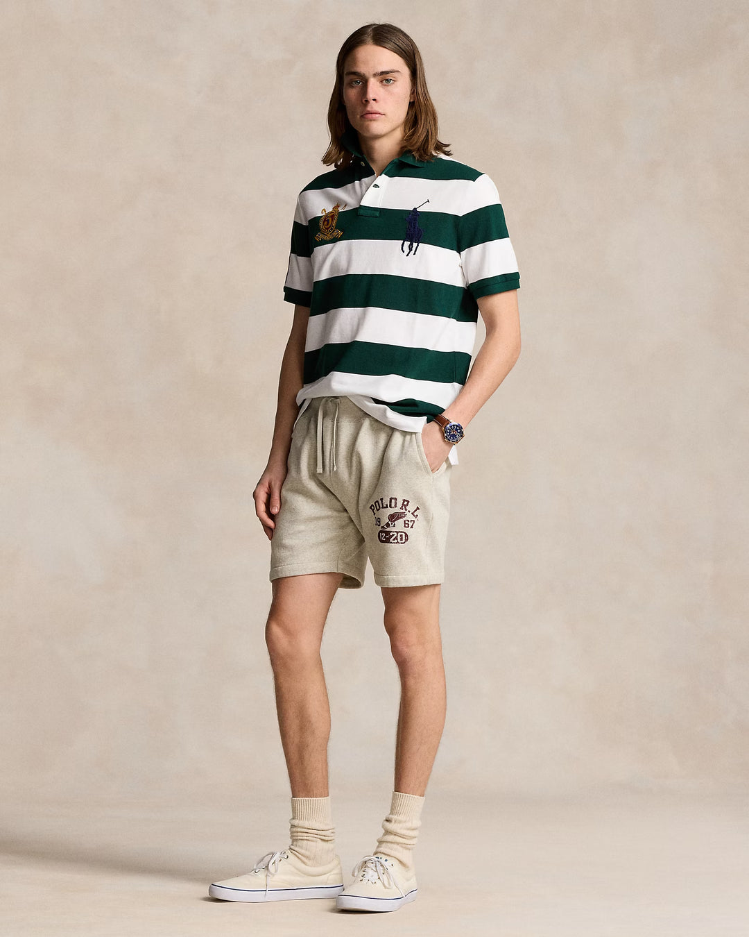 Ralph Lauren 6-Inch Logo Fleece Short