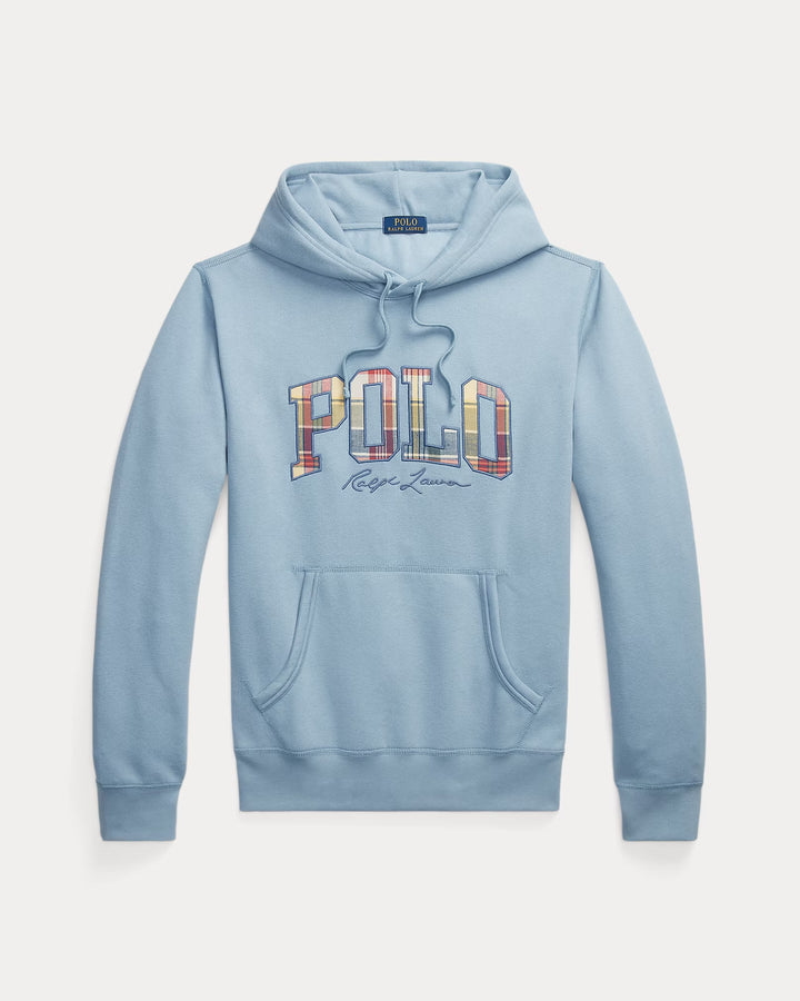Ralph Lauren The RL Fleece Plaid-Logo Hoodie