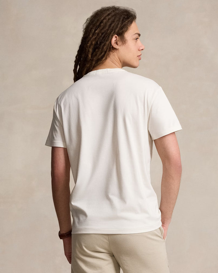 Ralph Lauren Classic Fit Plaid-Logo Jersey T-Shirt