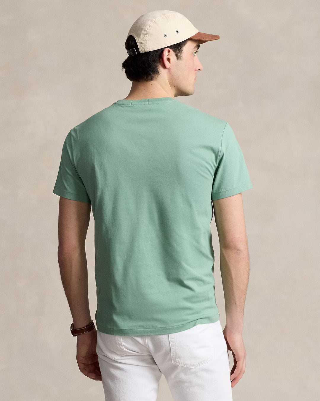 Ralph Lauren Classic Fit Plaid-Logo Jersey T-Shirt