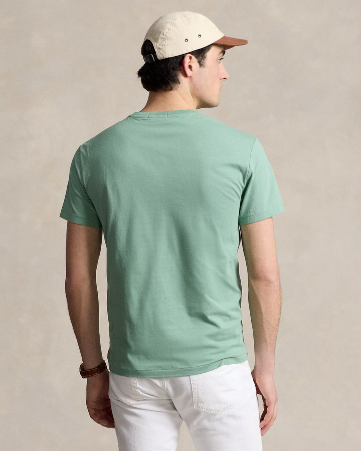 Ralph Lauren Classic Fit Plaid-Logo Jersey T-Shirt