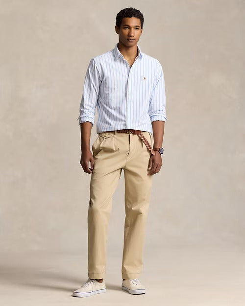 Ralph Lauren Classic Fit Striped Oxford Shirt