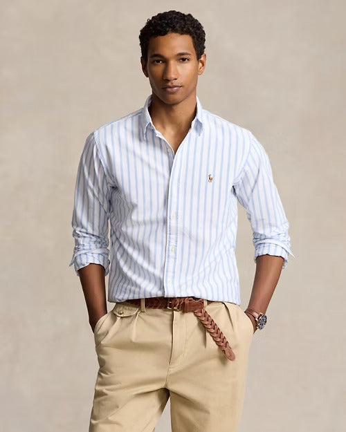 Ralph Lauren Classic Fit Striped Oxford Shirt