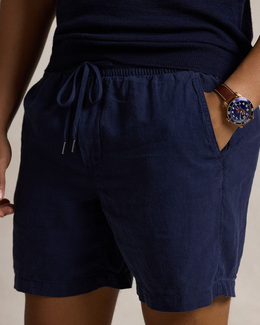 Ralph Lauren 6-Inch Polo Prepster Linen Short