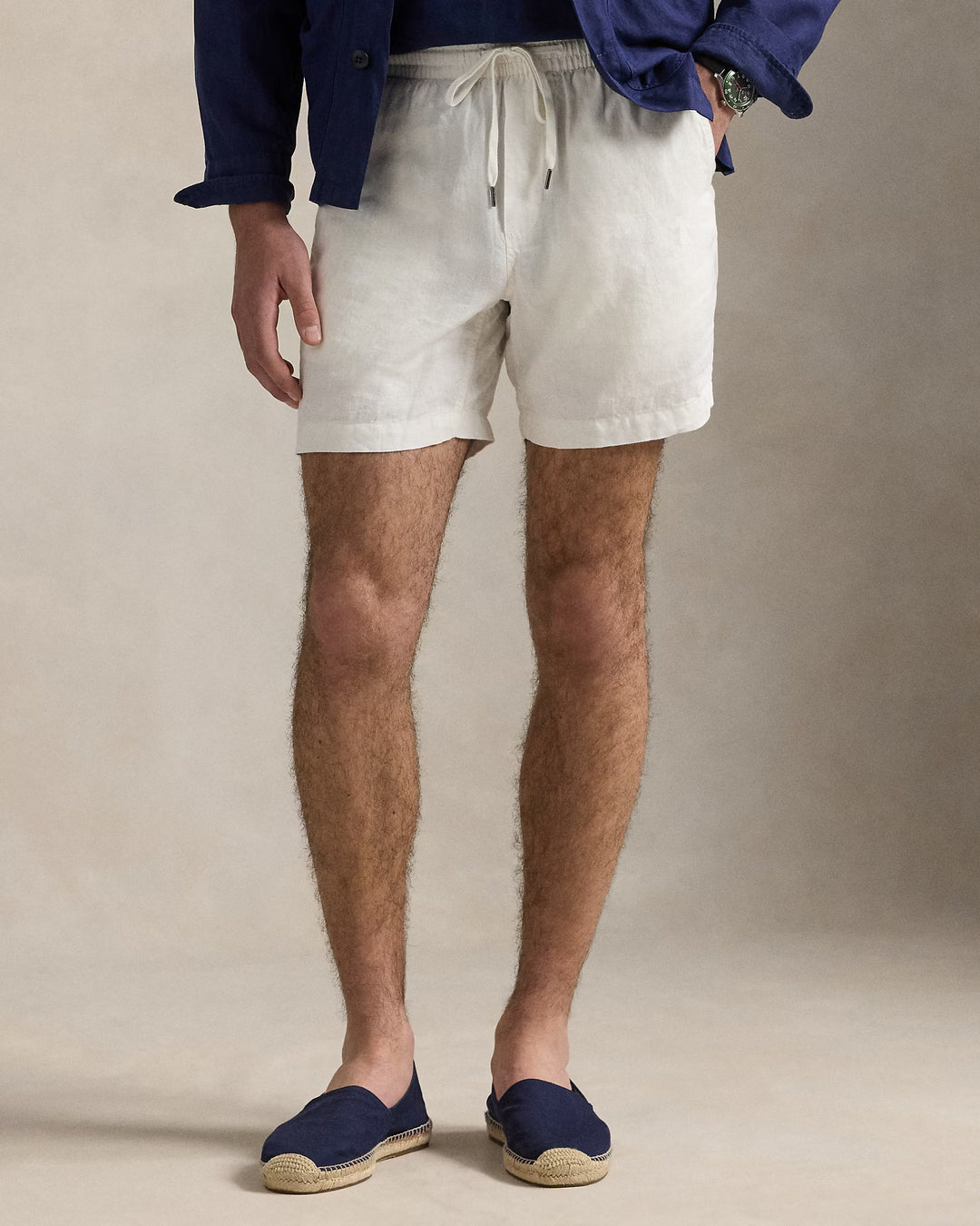 Ralph Lauren 6-Inch Polo Prepster Linen Short