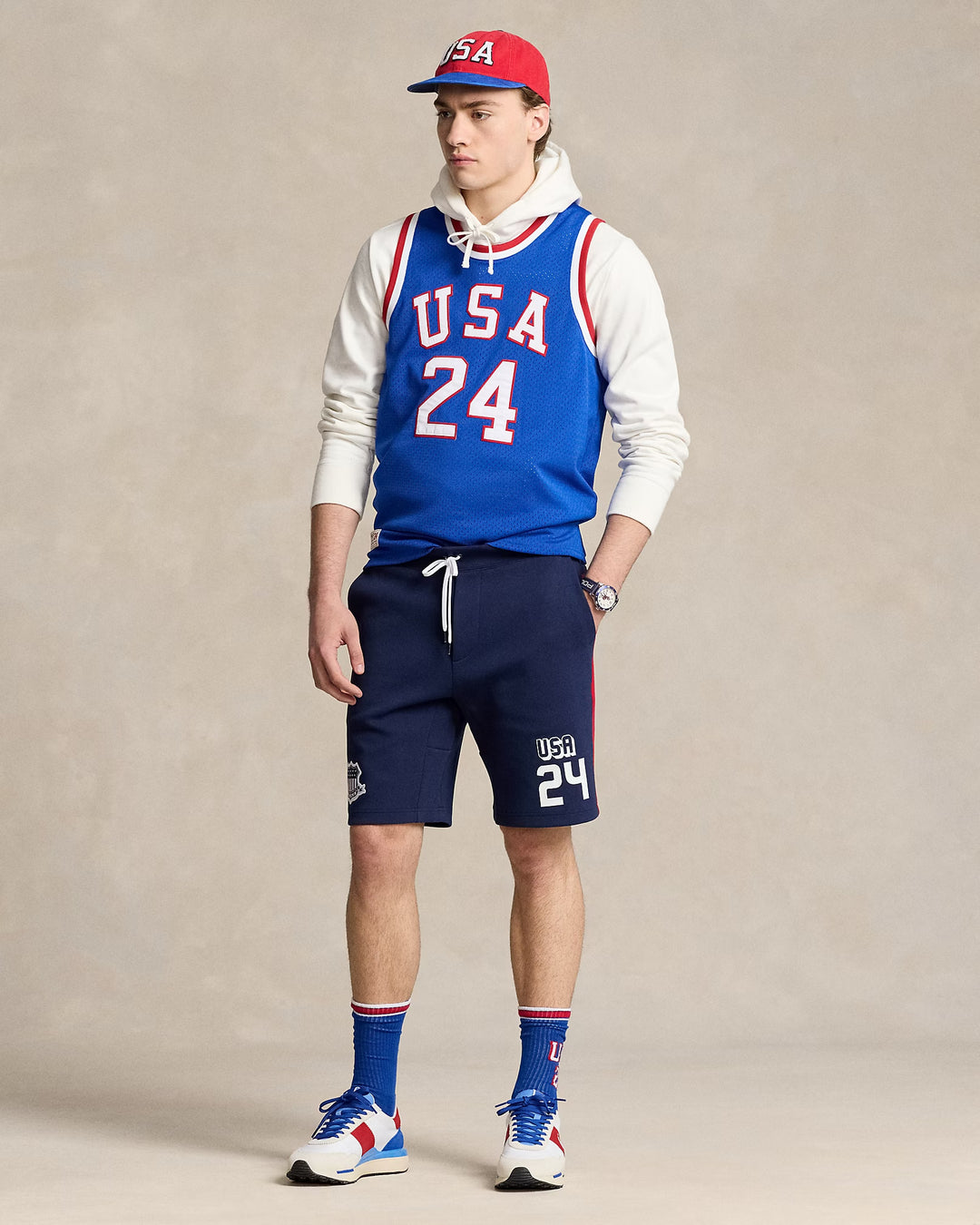 Ralph Lauren 9-Inch USA Short