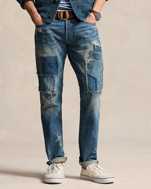 Ralph Lauren Sullivan Slim Distressed Jean