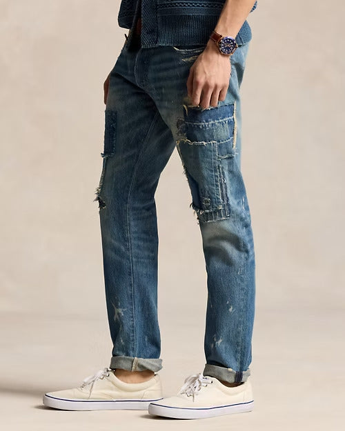 Ralph Lauren Sullivan Slim Distressed Jean